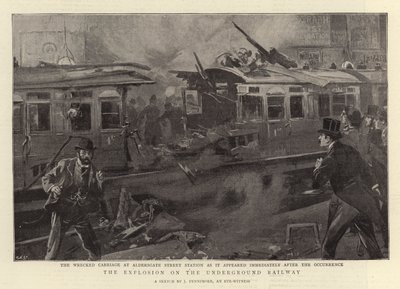地下鉄道の爆発 作： Joseph Finnemore